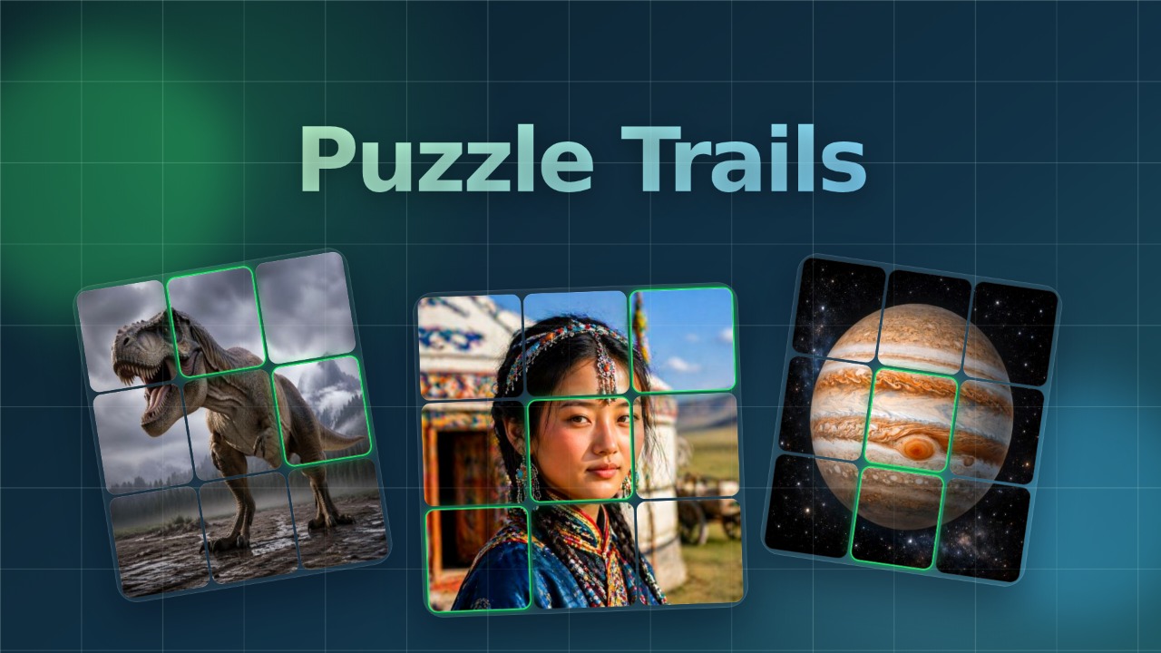Image Puzzle Trails