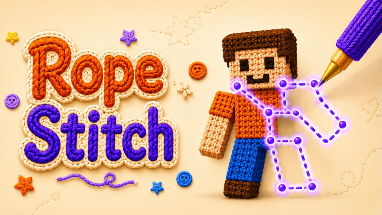 Image Rope Stitch Puzzle