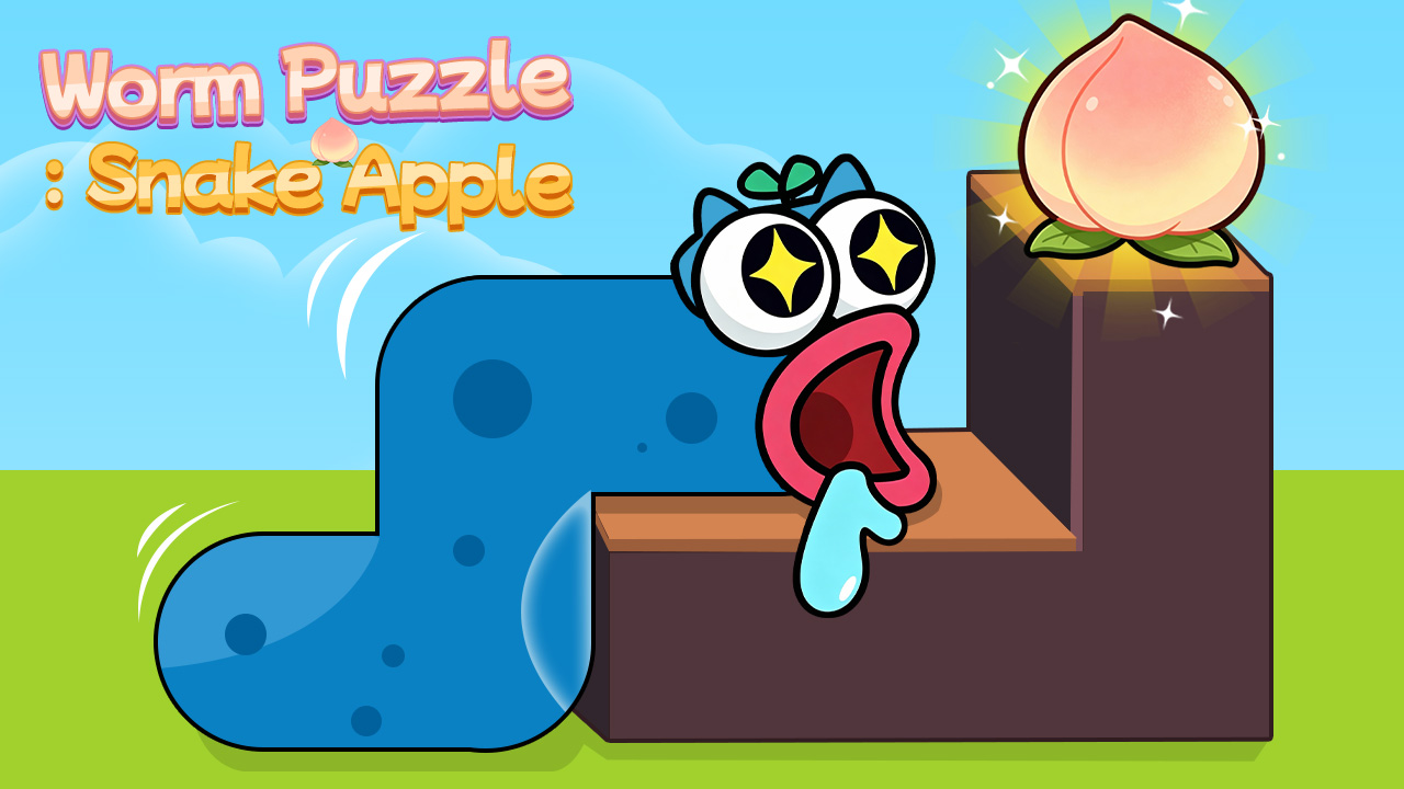Image Worm Puzzle Snake Apple