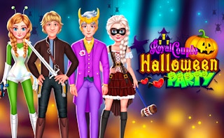 Image Royal Couple Halloween Party